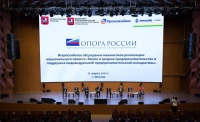«ОПОРА РОССИИ» провела Всероссийское обсуждение механизмов реализации национального проекта «Малое и среднее предпринимательство и поддержка индивидуальной предпринимательской инициативы»